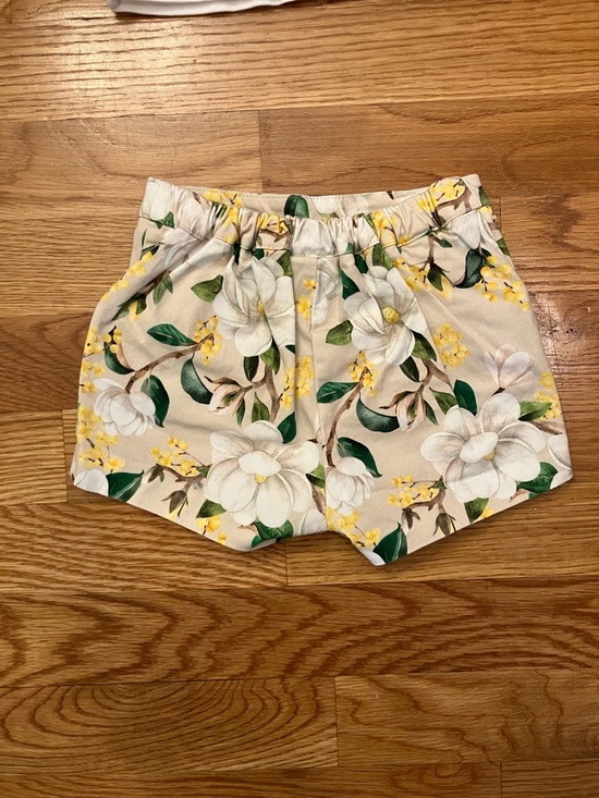 Mayoral 12 month toddler/baby White & Yellow Floral Matching Set - Picture 9 of 9